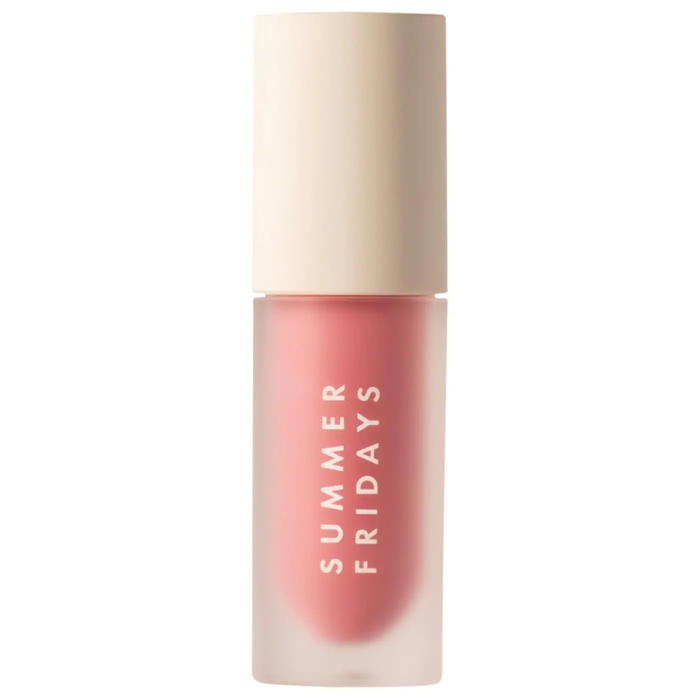 Summer Fridays Dream Lip Oil – Tinted Lip Oil with Moisturizing Sheer Coverage, High-Shine and Deep Hydration – Non-Sticky Formula for Long-Lasting Softness – Rose Bud (0.15 Oz)
