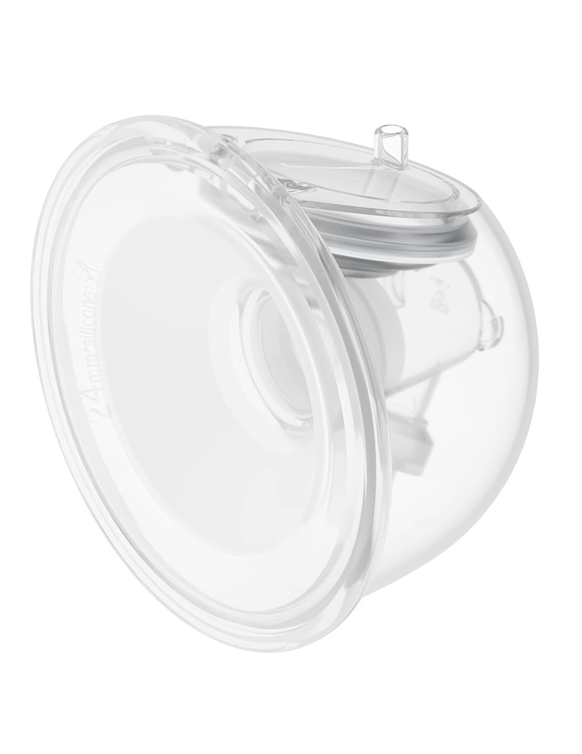 Momcozy Original S9 Pro/S12 Pro Replacement Accessories, Only Compatible with Momcozy S9 Pro/S12 Pro Breast Pump NOT for S9/S12 (Single-Sealed Full Set Collector Cup with 24mm Flange,180ml, 1 Pack)