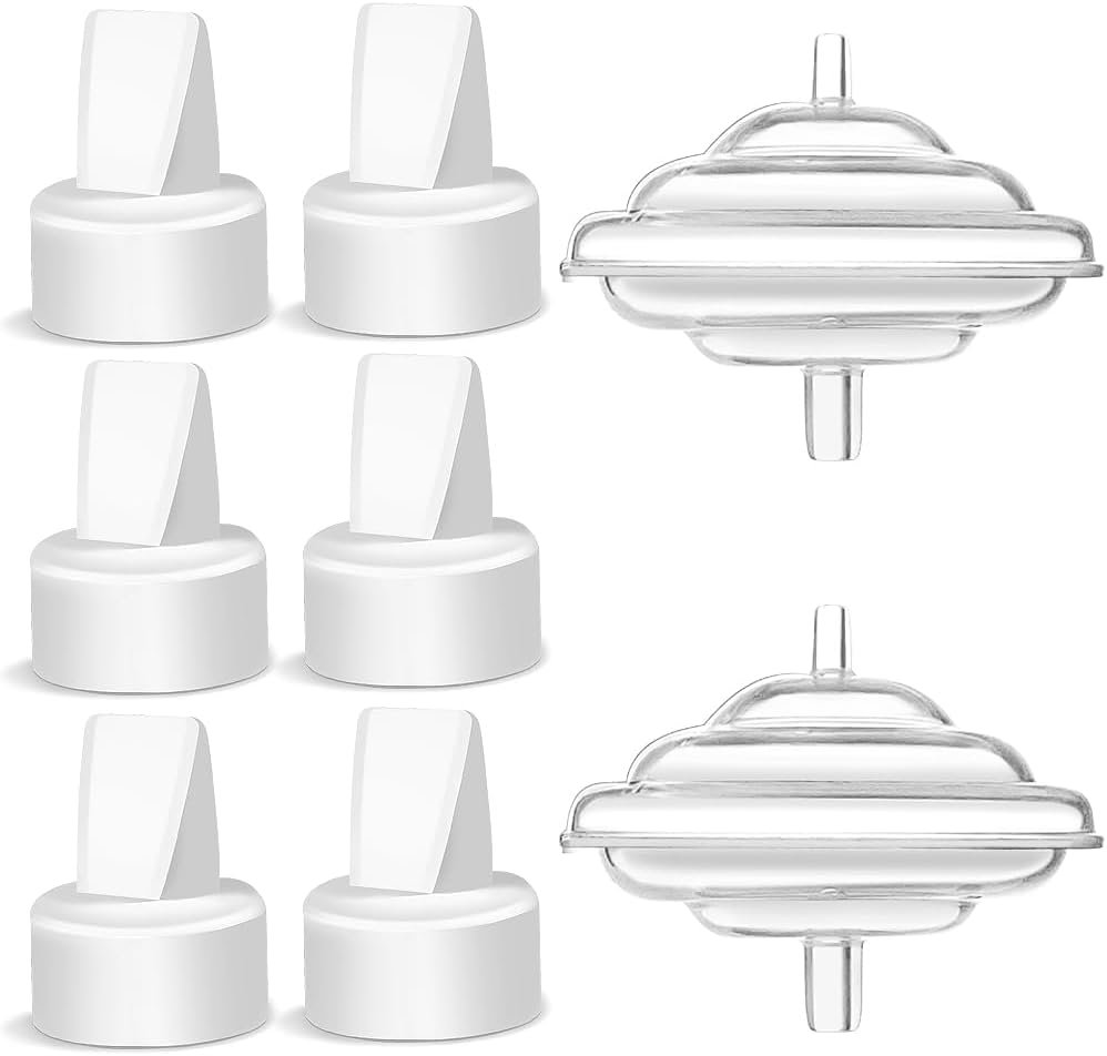 PUMPMOM-US Replacement Duckbill Valves and Backflow Protector for Spectra, Compatible Pump Parts for Spectra S1 S2 9 Plus and SG (Not Original S2 Accessories)