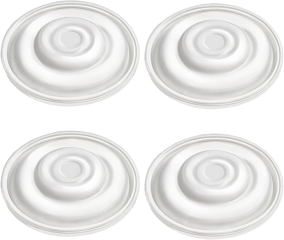 PumpMom-us Replacement Silicone Membrane for Spectra S2 S1 and 9 Plus Breast Pump Backflow Protector and Maymom Backflow Protectors, Not Original Spectra S2 Accessories or Pump Parts (4pc)