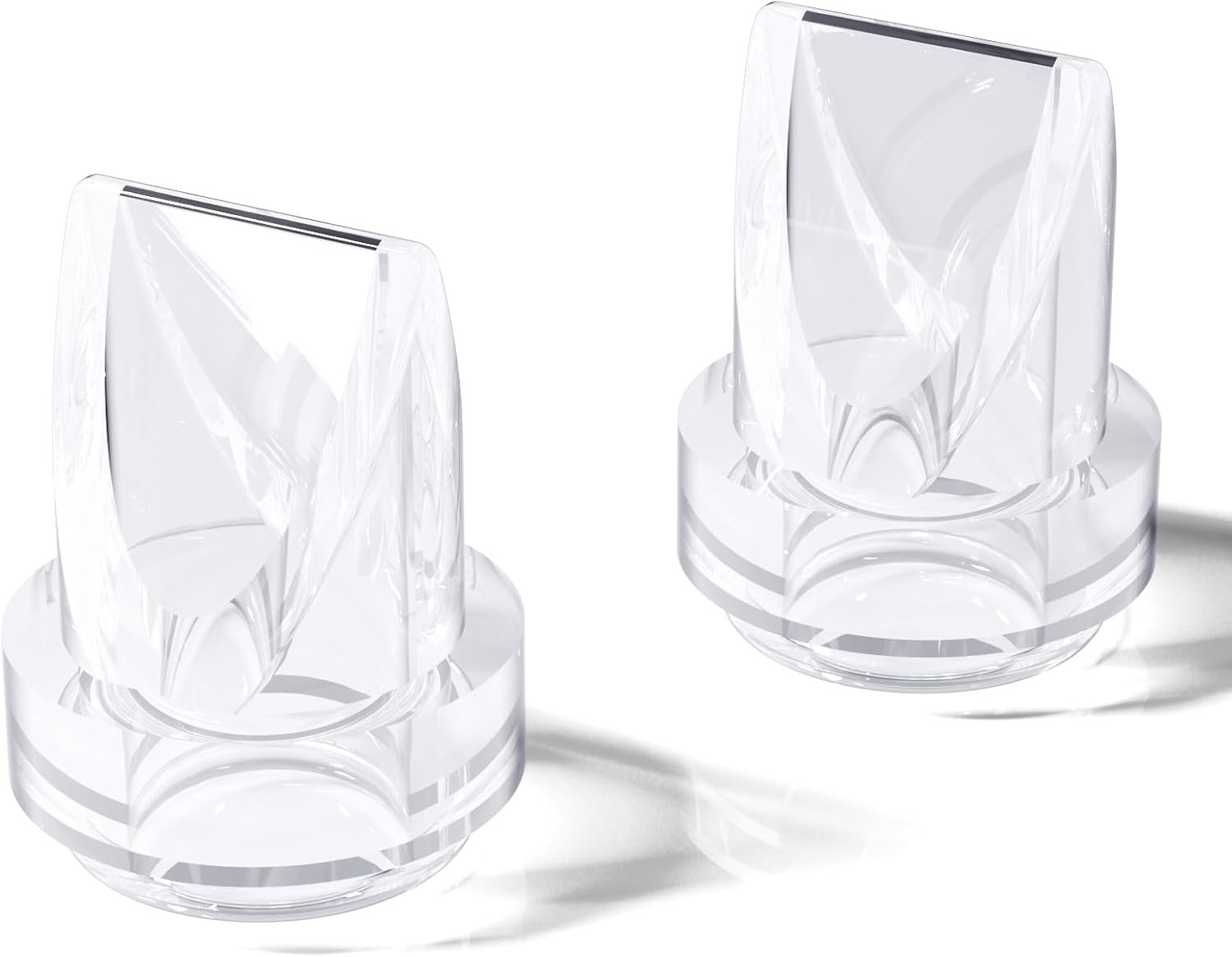 NCVI Duckbill Valves Compatible with NCVI Wearable Breast Pump 8111/8131, Breast Pump Replacement Accessories, 2 Pack Set