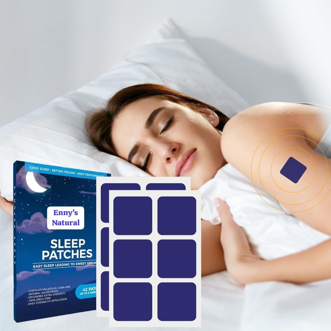 Deep Sleep Patches for Adults Extra Strength | Quick Acting Sleep Aid Patches for Men and Women | Easy to Apply, and Skin-Friendly (Pack of 42)