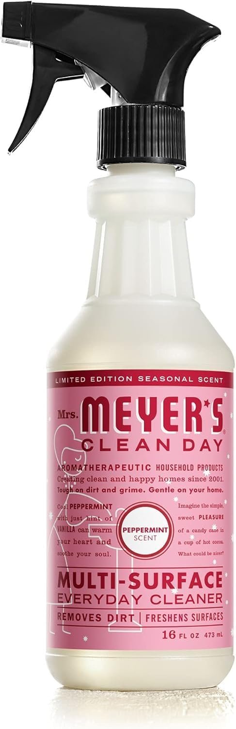 MRS. MEYER’S CLEAN DAY All-Purpose Cleaner Spray, Limited Edition Peppermint, 16 fl. oz