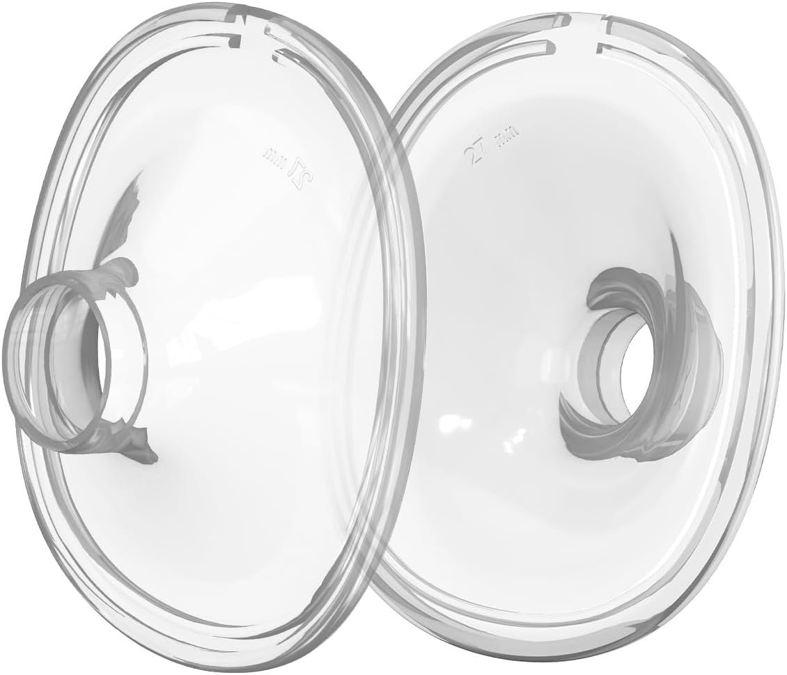Wearable Breast Pump Accessories Replacement Parts Flange 27mm Compatible with Lansinoh Discreet Duo Nuliie S32 Breast Pump