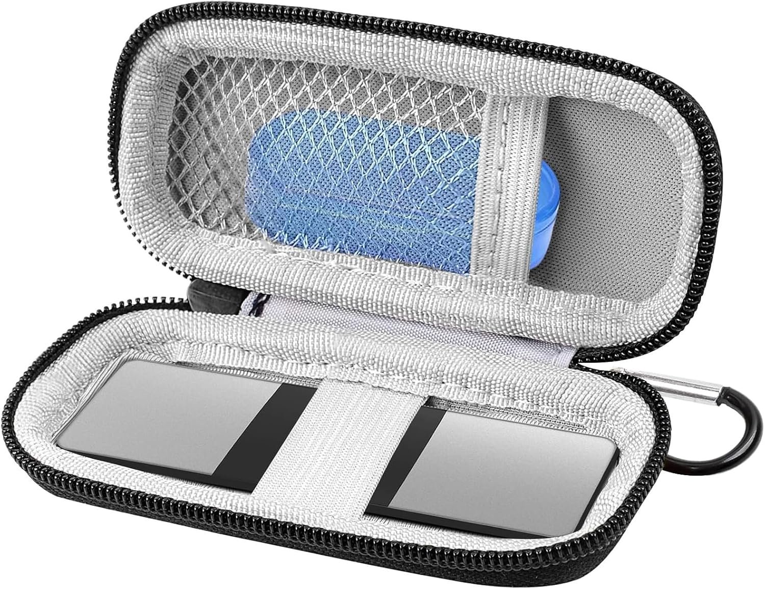 Heart Monitor Case Compatible with AliveCor Kardia Mobile ECG/for KardiaMobile 6L for Apple and Android Device – CASE ONLY (Black)