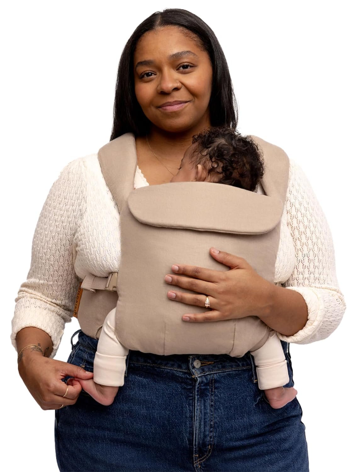 WildBird – Aerial Buckle Carrier – 2-24 Months – Large (L-4XL) Desert Lark – Front or Back Carry – Cross Straps, Lumbar Support, Headrest – Hip Healthy – Baby Carrier – Baby Essentials – New Mom Gifts