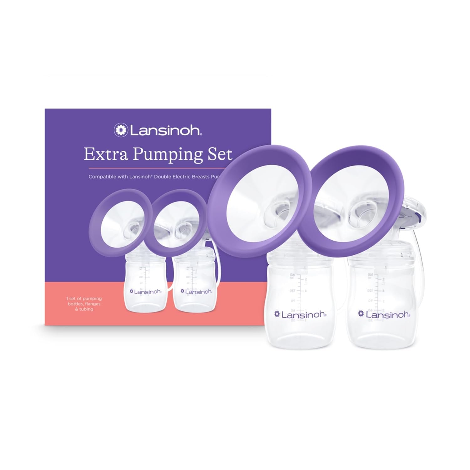 Lansinoh Extra Pumping Set for Signature Pro and Smartpump Breast Pumps