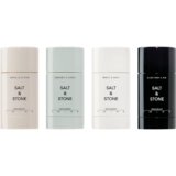 SALT & STONE Aluminum Free Deodorant | Extra Strength 48 Hour Protection for Women & Men | Made with Seaweed Extracts, Niacinamide & Prebiotics (Mini Deodorant Discovery Set)