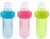 Nuby EZ Squee-Z Silicone Self Feeding Baby Food Dispenser, 1 Count (Pack of 1) – Aqua/Pink/Green, Colors May Vary
