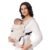 Momcozy Baby Carrier – Ergonomic, Cozy and Lightweight Carrier for 7-44lbs, Effortless to Put On, Ideal for Hands-Free Parenting, Enhanced Lumbar Support, Purehug for Infant to Toddler, Khaki