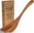 Wooden Spatula – Nonstick Turner with Long Handle for Cooking Eggs, Fish, Pancakes – Handmade Flat Frying Spatula – Ideal Kitchen Wooden Utensil Gift for Mom, Wife, or Grandma