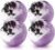 Dried Flower Bath Bombs Salt Balls,4-Pack Gift Set,Lavender Extract Essential Oils,Moisturizing Dry Skin,Fizzy Spa,Relaxation,Self Care,Relaxing,Bubble Bath Bomb Gifts Idea for Men Women