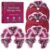 Nurse & Nourish XL Hot Cold Nursing Pads – Mastitis Relief & Breast Engorgement Ice Packs – Reusable Breast Heating Pad & Cooling Mastitis Inserts – Red, Set of 6