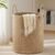 Jute Rope Laundry Hamper Basket by YOUDENOVA, 58L Tall Laundry Basket, Baby Nursery Hamper for Blanket Storage for Bedroom-Large-Jute