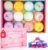 Bath Bombs for Women Pack of 12 Handmade for Women Gift Set, All Natural with Essential Oils, Shea Butter & Luxurious Bubbles – Relaxing Bath Bombs for Adults, Spa Fizzies, Moisturizing Bath Balls